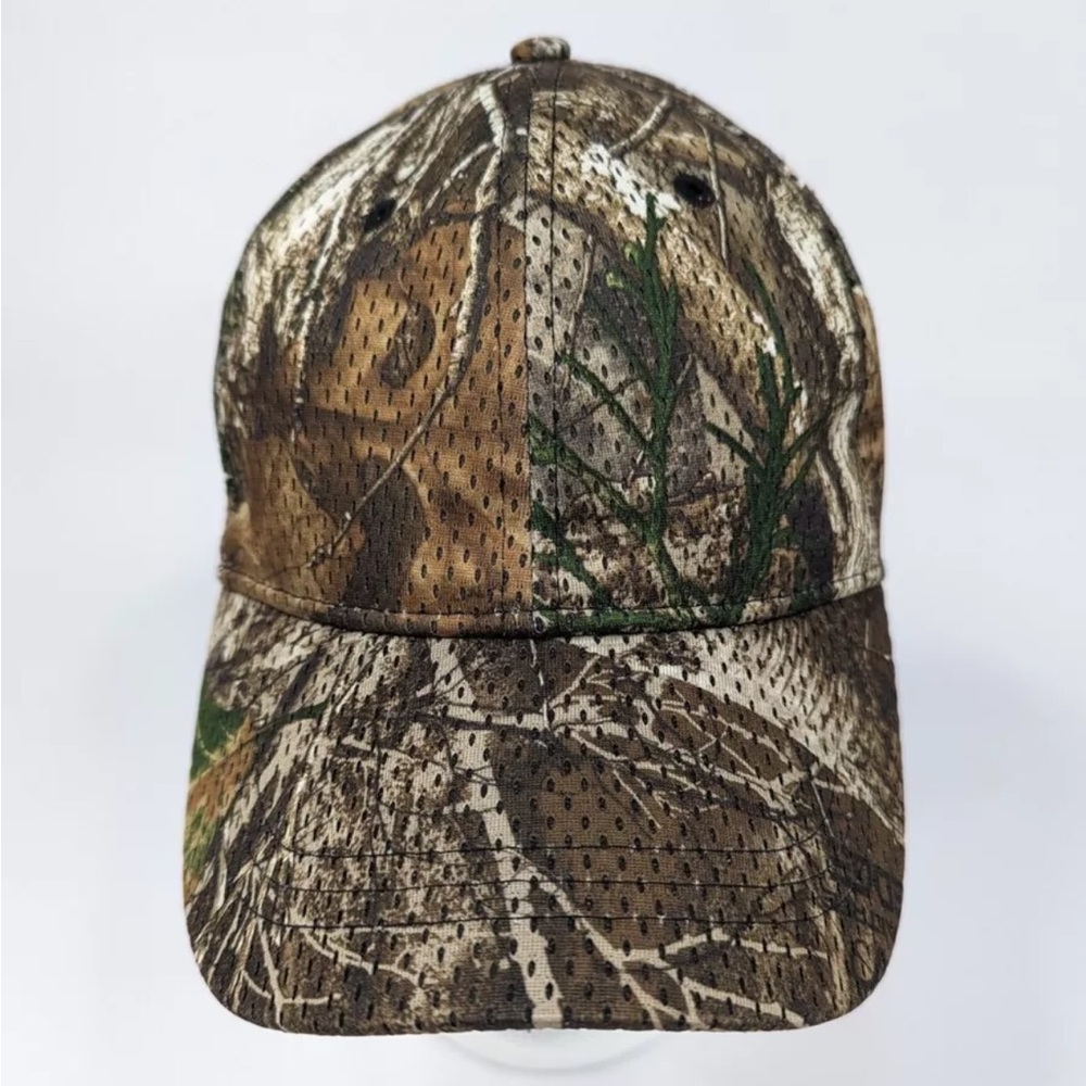 INFINITY Brown and Green Mesh Camouflage Baseball Hunting Hat